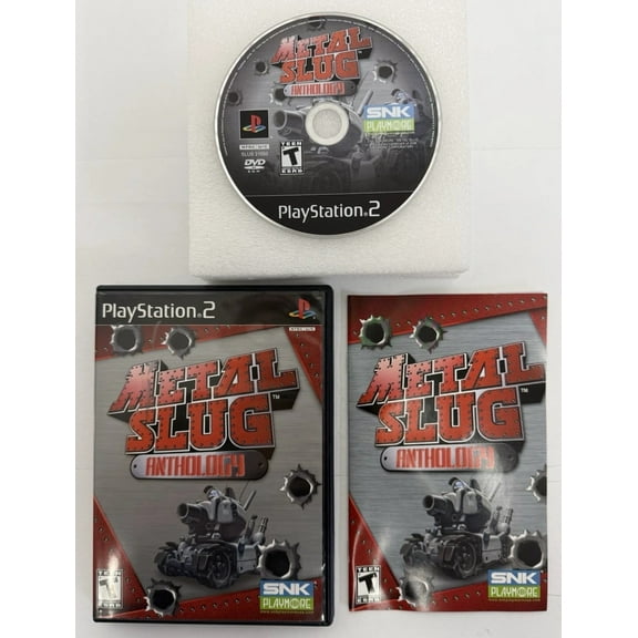 Pre-Owned Metal Slug Anthology Game 1 2 3 4 5 X (Factory ) (Playstation 2)