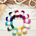 thumbnail image 4 of 12-Color Acrylic Crochet Yarn for DIY Slippers & Crafts, 10g per Skein, Soft & Strong, Ideal for Kids & Beginners, 4 of 9