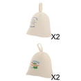 thumbnail image 1 of Gorro de de Fieltro de 4 Piezas para Sauna, , Casa de s, Spa, , Mujer, 1 of 9