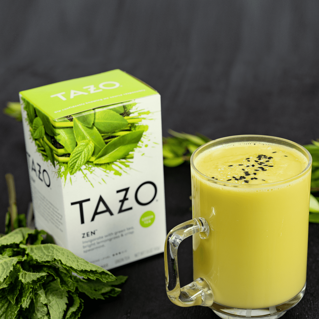 TAZO Zen Green Tea, Caffeinated, Tea Bags 48 Ct