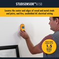 thumbnail image 2 of Escáner de pared y buscador de pernos Zircon StudSensor A150, 2 of 7