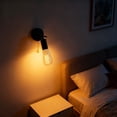 thumbnail image 2 of Traditional Modifiable Iron Wall Lamp With Pull Chain Change Flexible Direction For Residence, 2 of 9