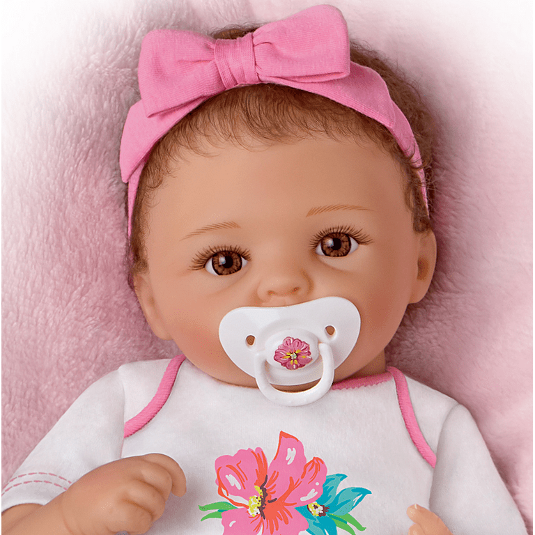 The Ashton Drake Galleries Presley Baby Doll Handcrafted PerfectTouch Vinyl by Cheryl Hill 16 inches