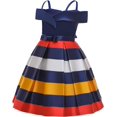 thumbnail image 3 of GHSDFBB Robe Fille pour Anniversaire Mariage Fête Occasion Spéciale Sequins Tulle Robe Princesse 3-10 Ans, 3 of 6