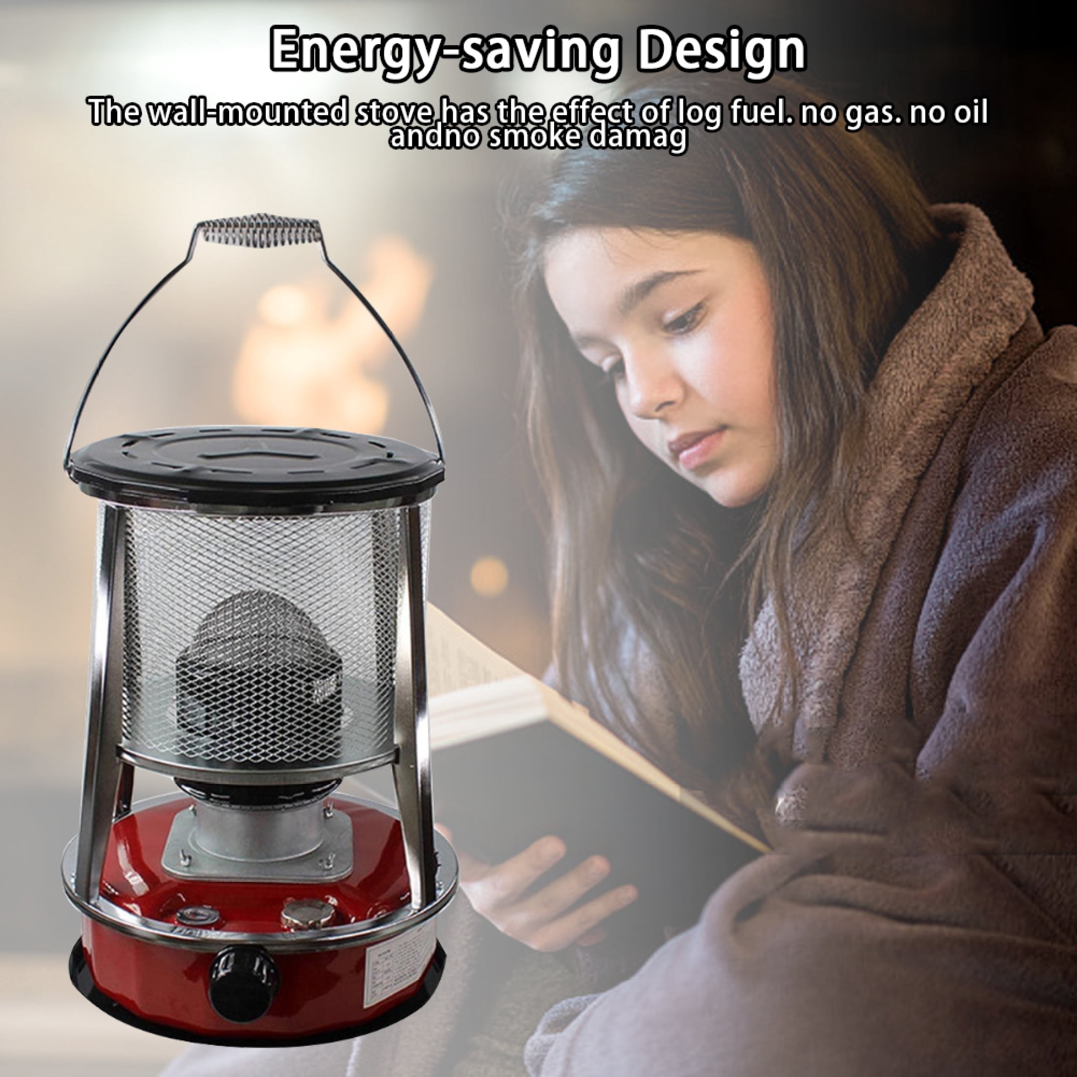 LICHENGTAI Portable Kerosene Heater for Boil Water Cooking Heating  Energy-Saving Environmental Protection Kerosene Stove Heater 6L White -  Walmart.com