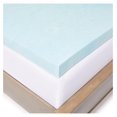 Deng rui Gel Memory Foam 3inch Mattress Topper with Cover King