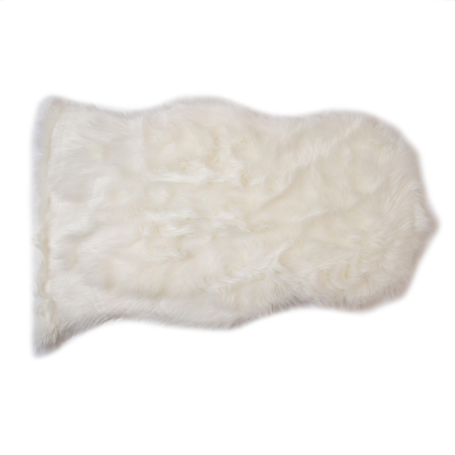 Gouchee Home Edinburgh Premium Plush Faux Fur Large Fluffy Area Rug 2' 5" x 3' 5"