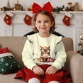 thumbnail image 2 of Yuyamidu Owl Sweatshirt for Girls Size 5-6 Long Sleeve Ruffle Shoulder Tops Y2K Cute Animal Graphic Sweatshirts Lightweight Comfy Playwear for School Outdoor Play, 2 of 8