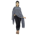 thumbnail image 2 of Everyday Lightweight Chiffon Dupatta - Solid Color Long Scarf For Women, Perfect For Daily Wear, Hijab, Or Shawl 2 of 4