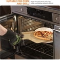 thumbnail image 2 of 5 round pizza stone sets, 13 'Pizza stone for the oven and pizza peel (oak), 2 of 5