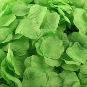 iLH 1000pcs Green Silk Rose Artificial Petals Wedding Party Flower Favors Decor