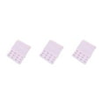 thumbnail image 4 of Baohd Extension Strap Bra Extender Buckle 3 Rows 3 Hooks Women Multicolor Lengthened Band Lingerie Replacement Intimates pink 3Set, 4 of 6