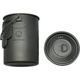 thumbnail image 3 of Valtcan 900ml Titanium Pot Backpacking Mug 30oz 0.95qt, 3 of 5
