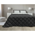 thumbnail image 1 of Turtle Down Alternative Comforter, Aboriginal Style Animal Native Australian Marine Creatures Sea Creature, Microfiber Quilt for All Season, 5 Sizes, Petrol Blue and White, by Ambesonne, 1 of 3