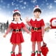 thumbnail image 3 of Disfraz clásico de Papá Noel rojo para niños y niñas, traje Popular de Navidad para niños, altura de 90-2024 cm, 160, 3 of 5