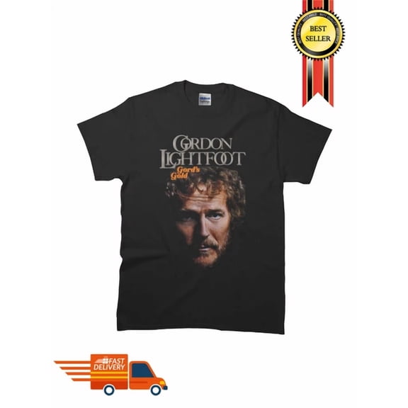 New New Vibe Gordon Lightfoot Classic Man Woman T-Shirt Size S-5XL