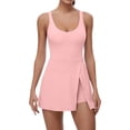 thumbnail image 1 of Babysbule Combinaison pour Femmes Été Mode Combinaison de Course pour Femmes Grenouillère d'Entraînement Ensembles Ample Uni Exercice Gym Yoga Course Shorts, 1 of 9