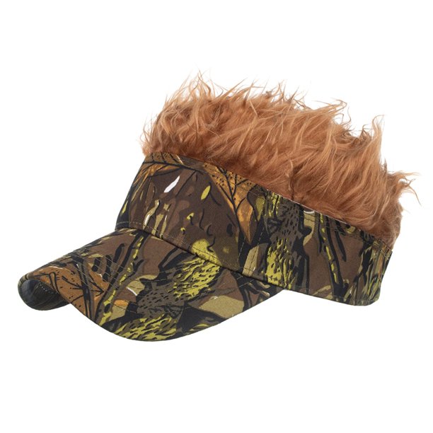 Peluca de cabello humano Prolriy, gorra de béisbol ajustable, gorra de playa de moda, gorra transpirable para hombre y mujer, gorras de béisbol, sombreros de peluca para hombre E