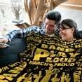 thumbnail image 7 of Marching Band Gifts Blanket for Teens, Band Director Gifts for Marching Band Students, Band Flannel Blanket for Men/Women, Rock Band Blanket 50 * 60" Christmas Birthday Thanksgiving Gift, 7 of 7