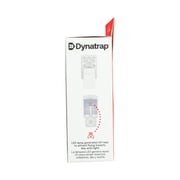 Dynatrap Indoor Insect Trap, White, 1 Trap, 3 Refills