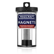 MAGCRAFT® NSN0610 - Rare Earth Block Magnets, 0.25 in. Long x 0.25 in. Wide x 0.1 in. Thick, 50-Count