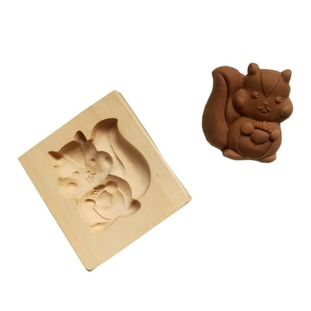 

Cookie Cutter Embossing Mold Wooden Cookie Molds for Baking DIY Shapes Cookie Stamp Biscuit Moulds