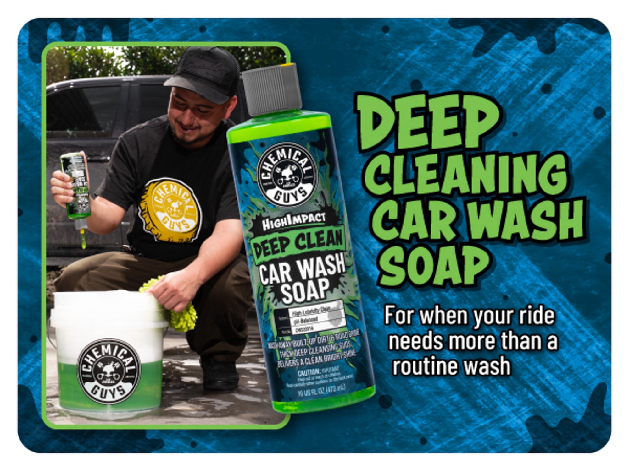 Chemical Guys HighImpact Deep Clean Car Wash Soap , 32oz - Walmart.com