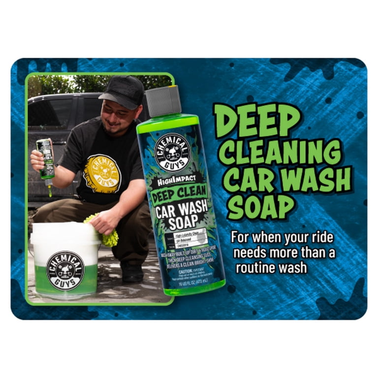 Chemical Guys HighImpact Deep Clean Car Wash Soap , 32oz - Walmart.com