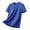 A-Blue783, variant on Bibifish Mens T-Shirts Solid Color Loose Oversized Silhouette Tee Tops Simple Daily Outfit Tees