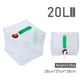 thumbnail image 3 of Contenedor de almacenamiento de agua plegable engrosado Bolsa de beber plegable Tanque de agua, 3 of 6