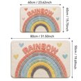 thumbnail image 3 of Soft Bath Mats, Luxury Absorbent Non-Slip Shower Rugs with Modern Pattern Design for Bathroom Yellow 24" x 16", 3 of 7