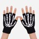 thumbnail image 2 of 1 par de guantes de Halloween Guantes luminosos Guantes luminosos Guantes sin dedos Guantes de invierno calientes, 2 of 6