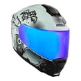 thumbnail image 3 of Casco Roda Revenge Pro Led Gris Mate Chill Abatible Mica Azul Svs gris XXL, 3 of 6