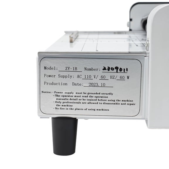 Paper Folder and Binder for Booklets, High-Quality Steel, Fold & Bind 200-300 Booklets/Hour, Safe, Efficient, Easy to Operate, and Durable