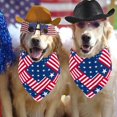 thumbnail image 3 of Disfraz de vaquero para perro y gato Encell, color marrón, talla S, 4 de julio, 3 of 4