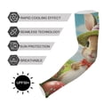 thumbnail image 5 of ALAZA Cute Esater Bunny UV Sun Protection Arm Sleeves UPF 50+ Compression Cooling Sleeve 1 Pair, 5 of 7