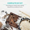 thumbnail image 2 of Hearts & Crafts Soy Candle Wax Kit - 10 lb Wax Flakes with 100 Cotton Wicks and 2 Wick Holders - DIY Supplies for Crafting Candles, Tarts, and Scented Creations, 2 of 7