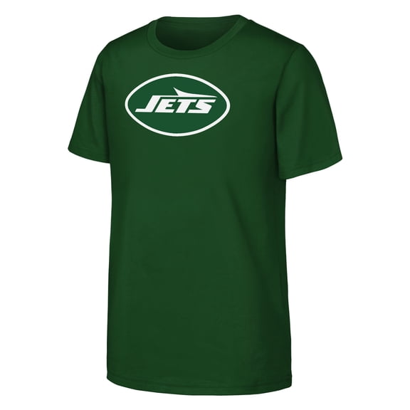 Youth Outerstuff Green New York Jets Primary Logo T-Shirt