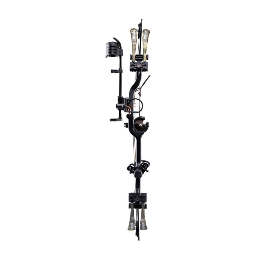 Bear Archery Cruzer G4 RTH Right-Handed Ready to Hunt 315 FPS Compound Bow with 10 to 70lb Draw Weight (Mossy Oak Roots)