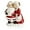 Red Santa Couple, variant on 2-Pack Lighted Santa Resin Figurines with Christmas Trees, 5" Mini Christmas Decorations, Battery Powered Warm White LED Hand-Painted Tabletop/Mantel Holiday Decor Gifts (Red Santa)