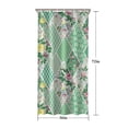 thumbnail image 5 of Pioneer Flower Floral Print Pattern Shower Curtain 36"x72" ,Bathroom Decorative Shower Curtains Set with 12 Hooks,Modern Waterproof Washable Shower Curtain, 5 of 6