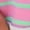 Sachet Pink, variant on Women's Sachet Pink Striped Crew Neck Cap Sleeve T-Shirt - Casual Summer Style - [ZhiHiMeRi] | (US 12-14)L