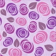 thumbnail image 1 of Ahgly Company Machine Washable Indoor Square Transitional Blossom Pink Area Rugs, 6' Square, 1 of 7