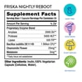 thumbnail image 4 of FRISKA Nightly Reboot Enzyme and Probiotics Supplement, Promotes Better Digestion and Sleep, Supports Gut Health for Men and Women, Melatonin, Chamomile, 30 Capsules, 4 of 8