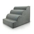 thumbnail image 2 of Precious Tails High Density Foam Scalloped 4 Steps Pet Dog Stairs, 2 of 8