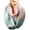 Camel/Coral/Turquoise, variant on Infinity Scarf - Multi Color Stripes - Orange/Brown Color - SF-16832OGBN