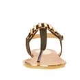 thumbnail image 4 of Victoria K Fashion Women's Gold Linked Sandals, 4 of 7