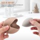 thumbnail image 2 of Paquete de 2 soportes para esponja de maquillaje, soporte para esponja de maquillaje de silicona irrompible y ecológico JM MX-0135922FYD, 2 of 5