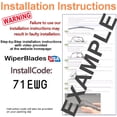thumbnail image 5 of 2007 Jeep Commander Beam Wiper Blades Wipers w/1yr Warranty (Set of 2) (WiperBladesUSA), 5 of 5