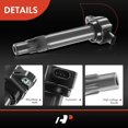 thumbnail image 5 of A-Premium Ignition Coil Pack Replacement for Chrysler 300 Pacifica Sebring Dodge Avenger Charger Magnum Nitro V6 Fits select: 2006 CHRYSLER 300C TOURING, 2010 DODGE CHARGER SXT, 5 of 8